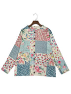 Women's  Fashion Button-Front All-Over Pattern Sweater Cardigan