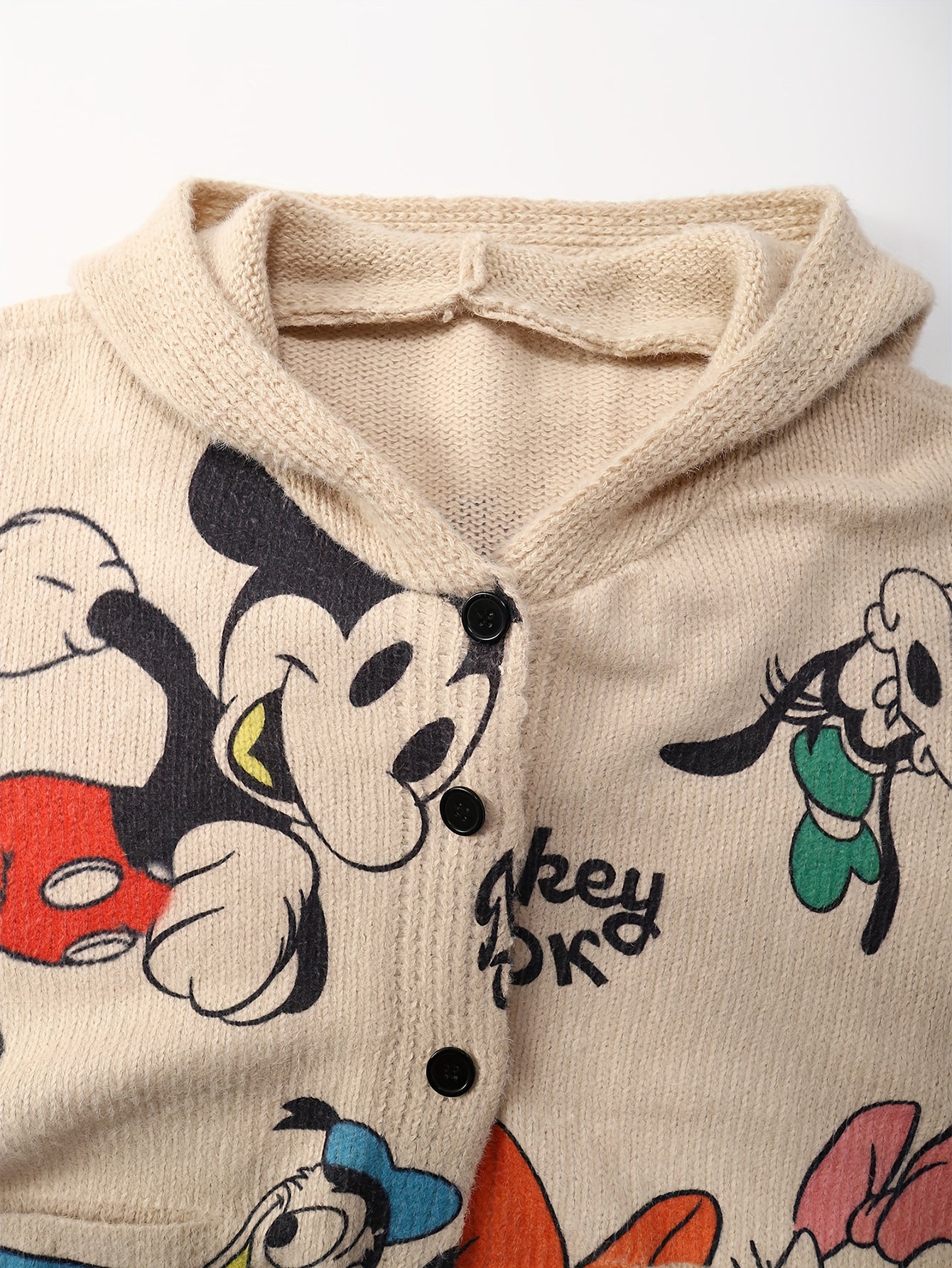 Women's Mickey & Minnie Mouse Donald Duck Official Vintage Sweater