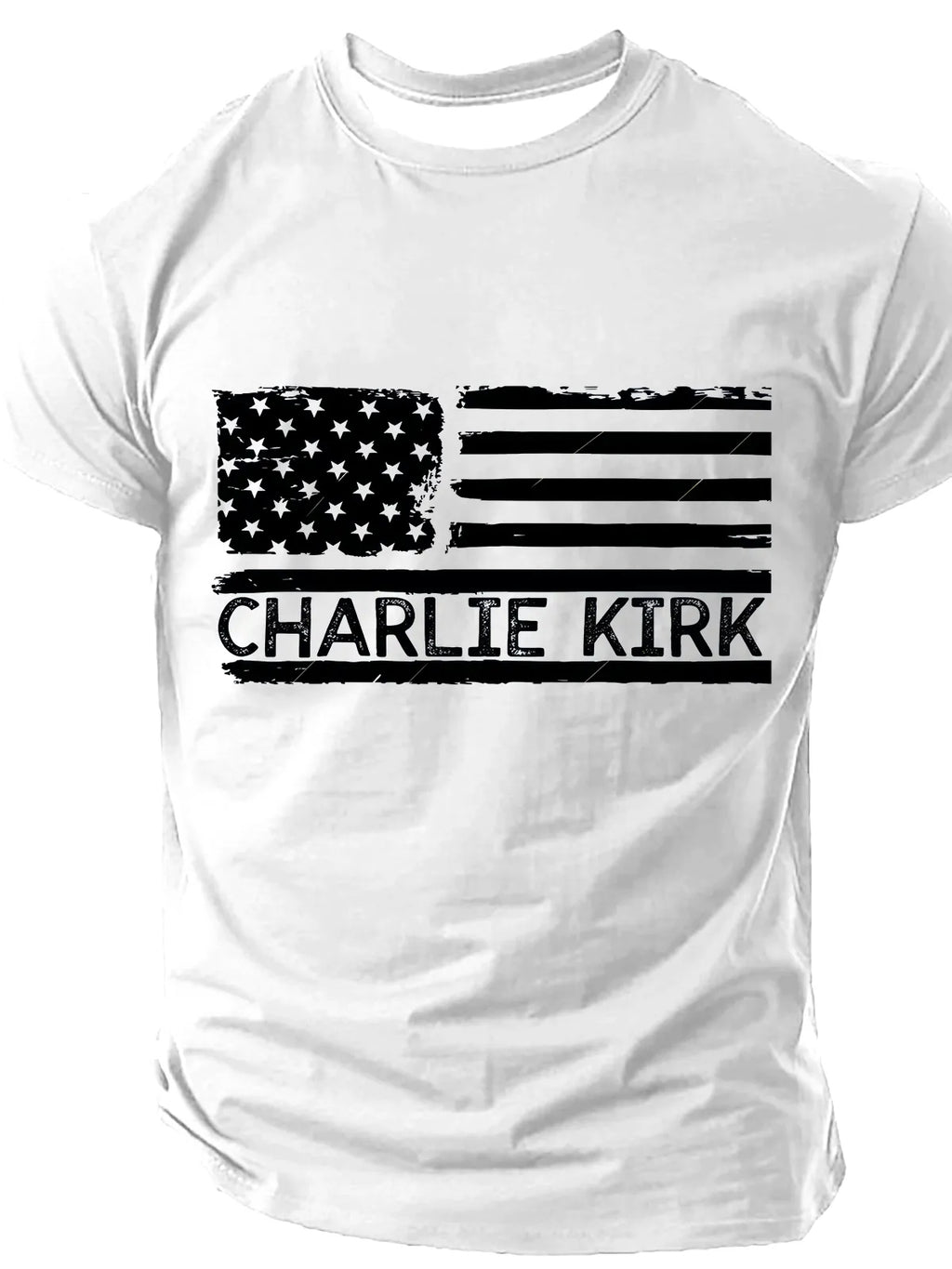 Men's Charlie Kirk Patriot Memorial T-Shirt