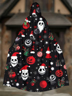 Christmas Ghost Prank Print Cape
