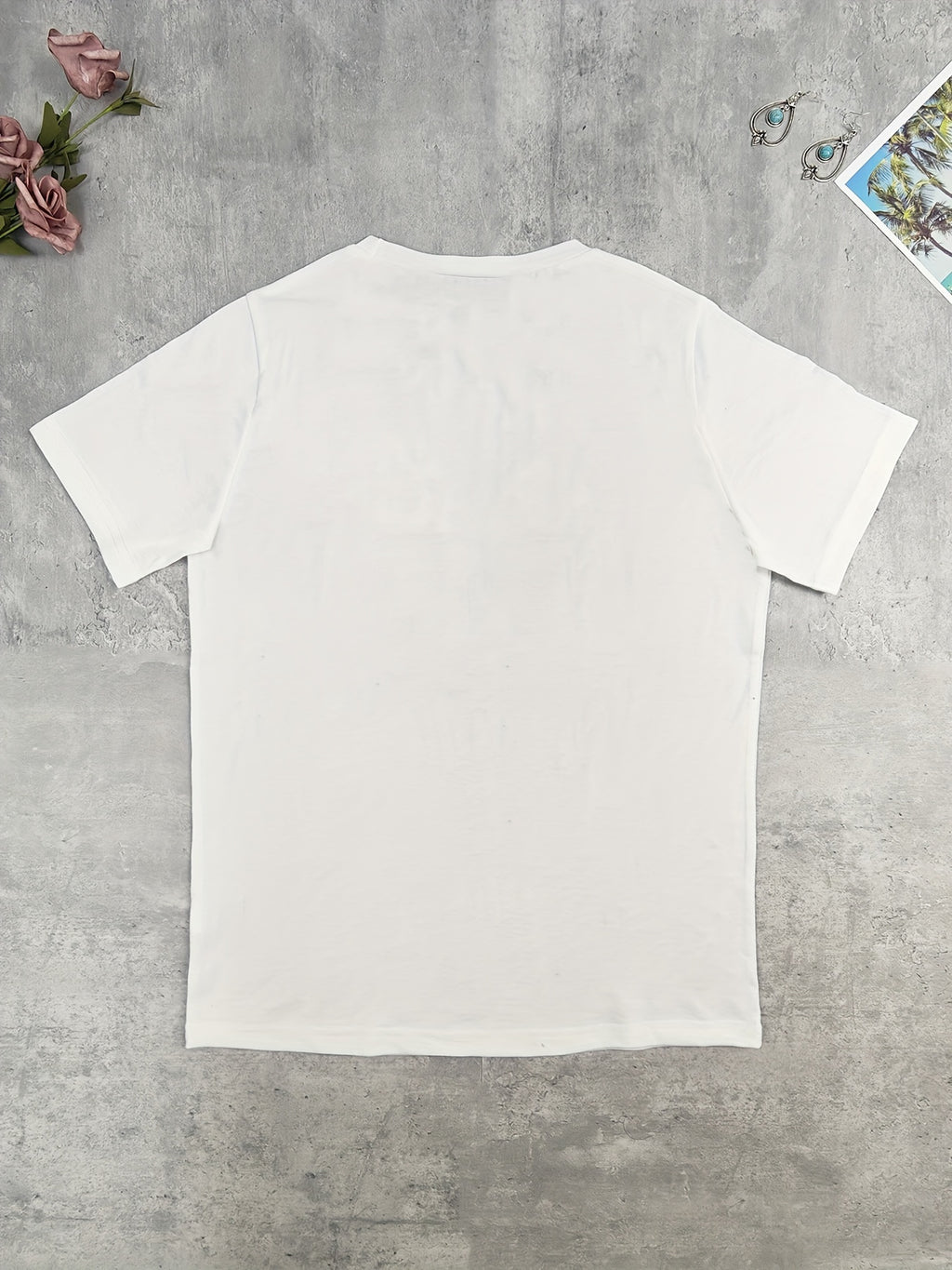 Fun letter summer short sleeve resort casual print plus size top t-shirt Random shipment