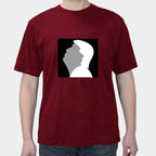 Creative Fun Simple American Russian Avatar Men's Summer Cotton T-Shirt