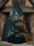 Magic Kitten Print Cape