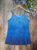 Floral-print casual crewneck camisole Random shipment