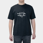 Happy Wife Happy Life Consciousness Reliable Fun Printed Men's Short Sleeves