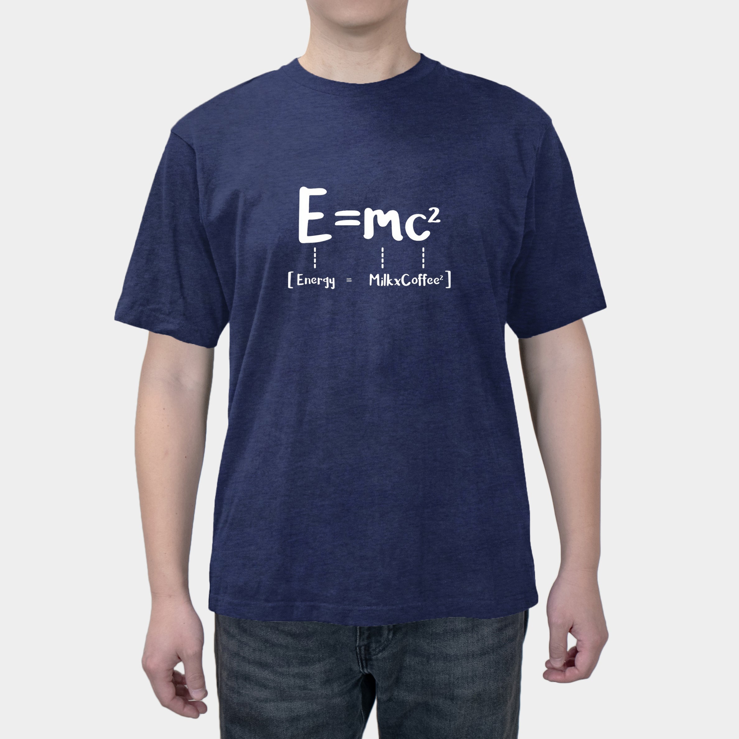 Fun print Einstein's law of conservation of energy printed crop top