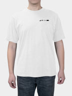 Low battery print cropped T-shirt