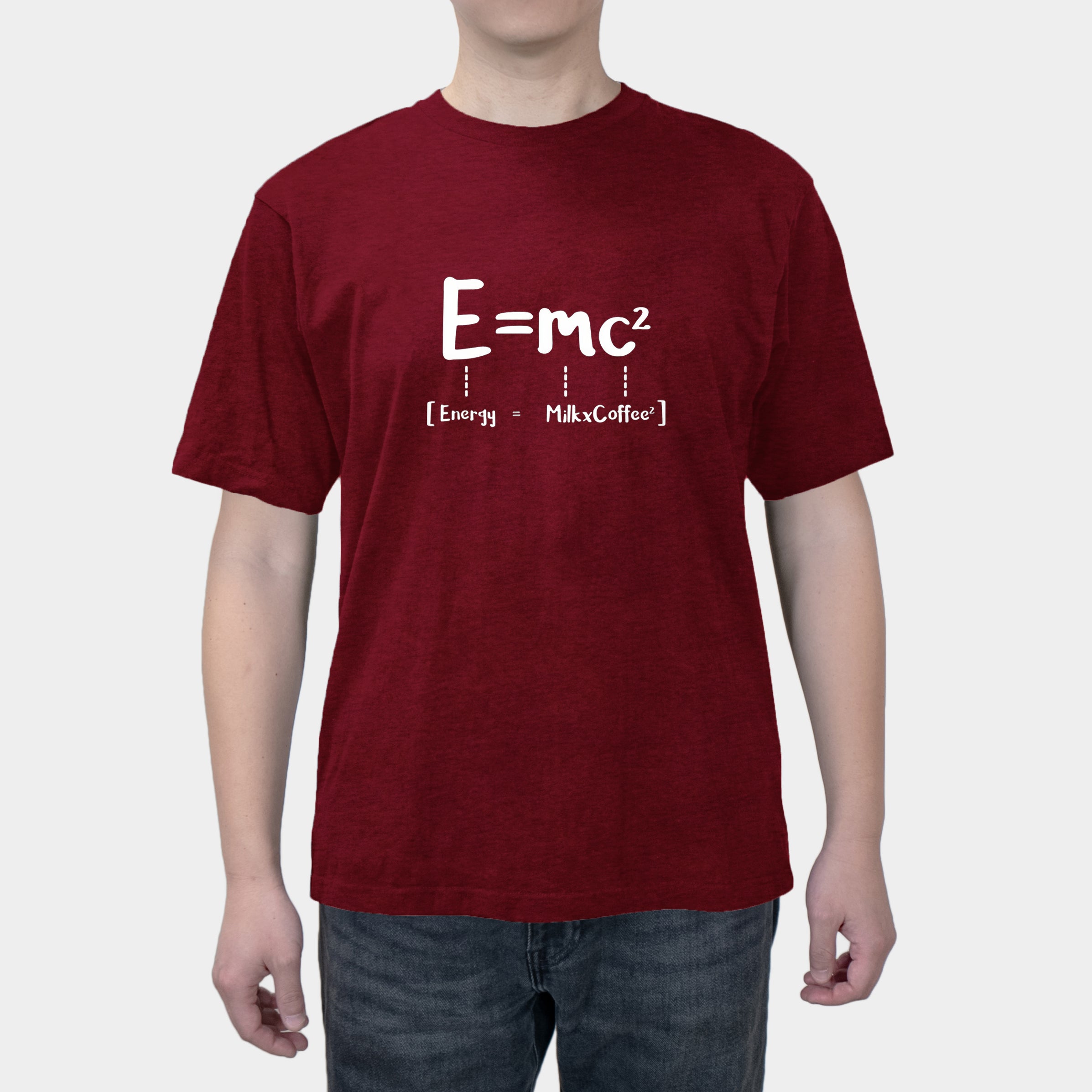 Fun print Einstein's law of conservation of energy printed crop top