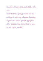 Color-blocking maple leaf print round neck short sleeve plus size T-shirt Random shipment