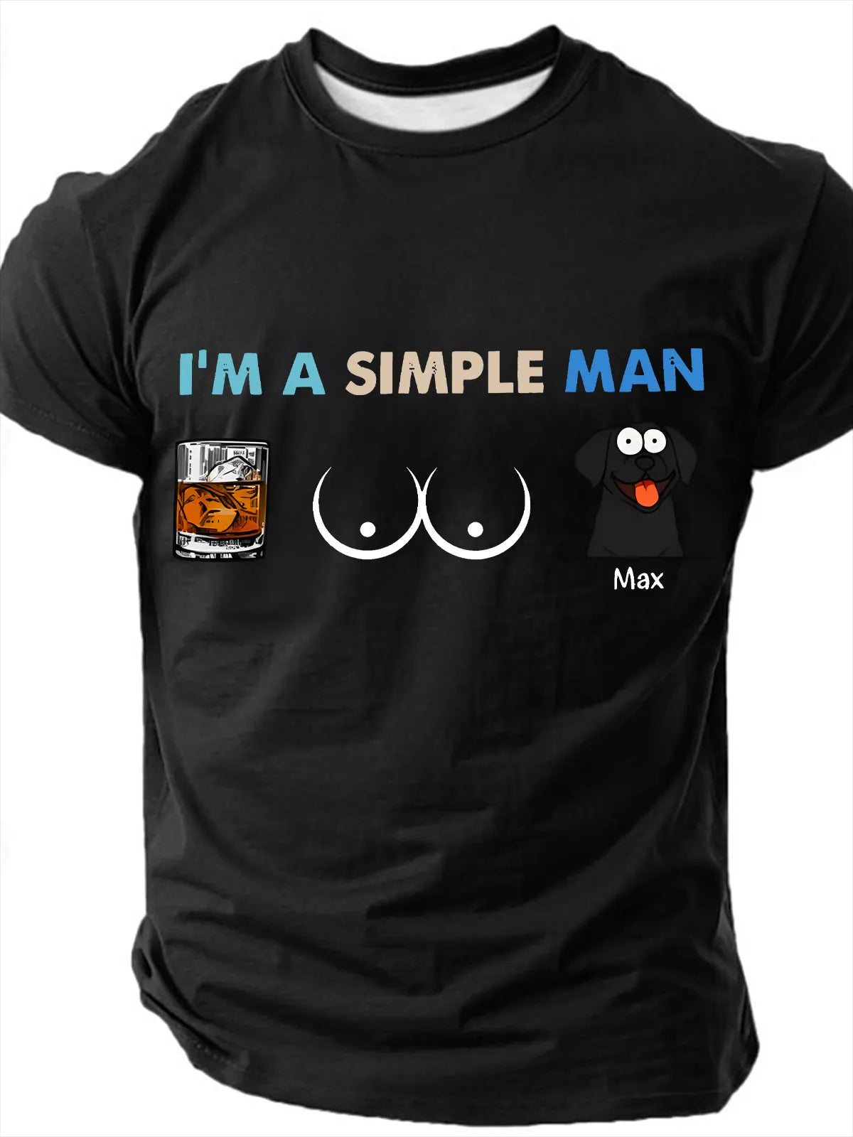 Men's Sarcastic Funny Slang Short Sleeve T-shirt