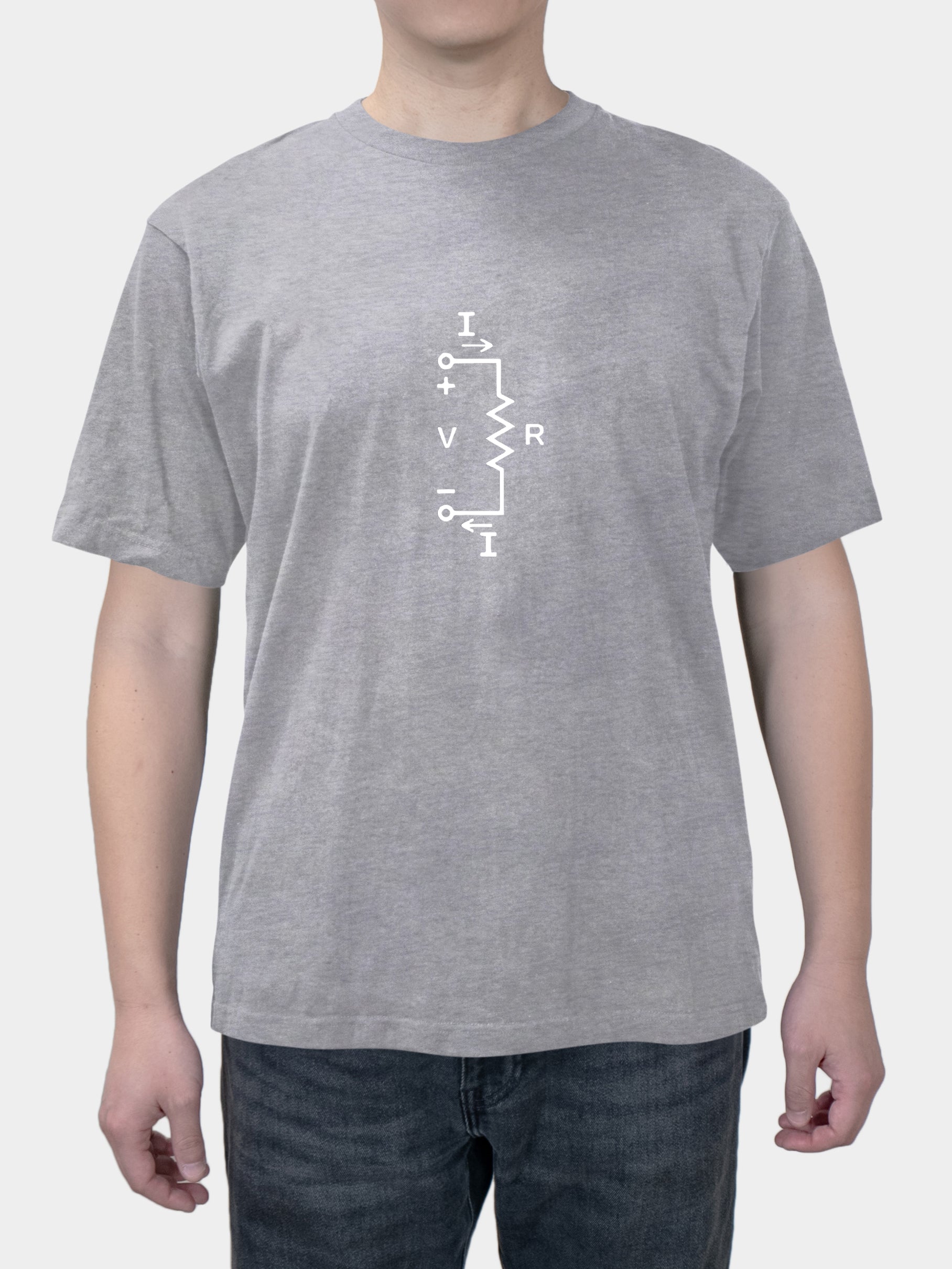 Printed crop top with physical electrical circuits