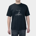 2025 New Spring And Summer Men's Short Sleeve Interesting Text Creativity I'm Fine I'm Good At Working, Social And Livestock