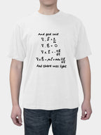 Men's collegiate math equation printed crop top