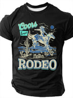 Coors Banquet Rodeo Cowboys Men's Funny Slang Short Sleeve T-shirt
