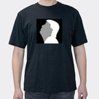 Creative Fun Simple American Russian Avatar Men's Summer Cotton T-Shirt