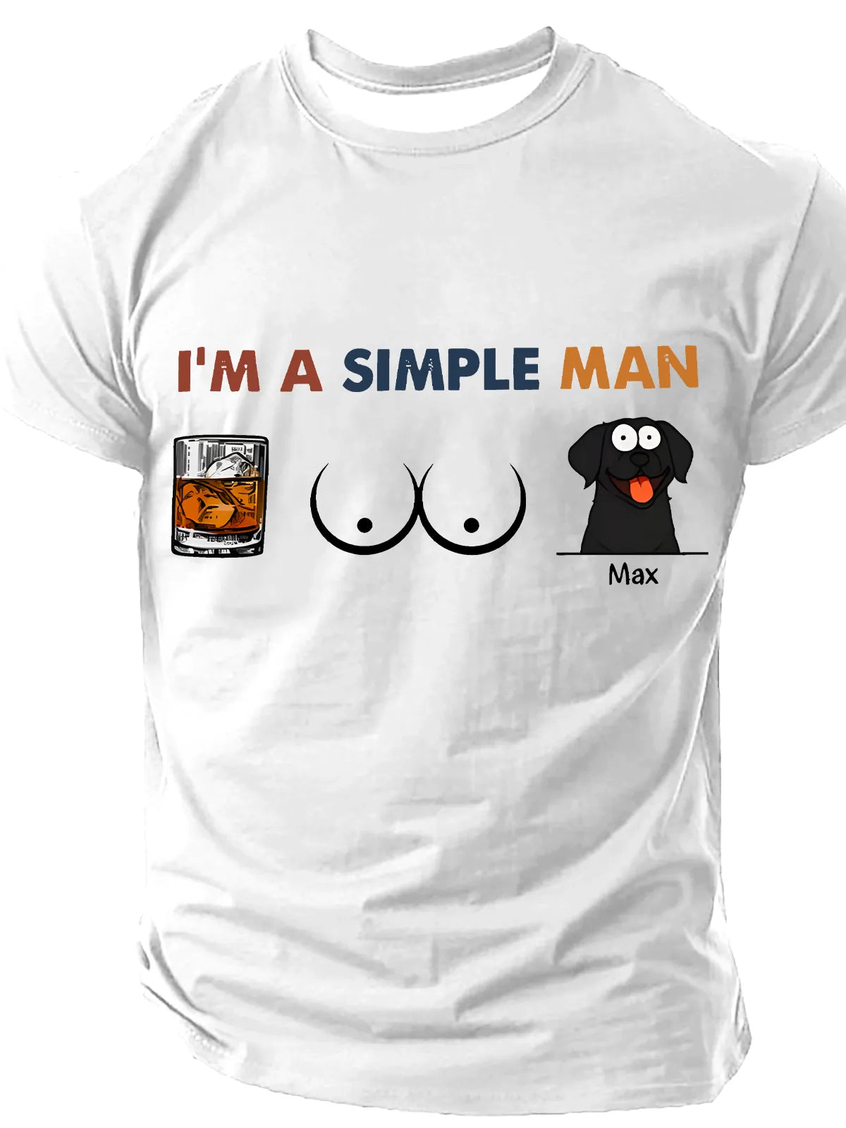 Men's Sarcastic Funny Slang Short Sleeve T-shirt