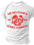Men's Lee Ho Fook's Funny Slang Short Sleeve T-shirt